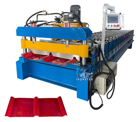 3 Rib Trapezoidal Roof Roll Forming Machine Metal Roof Panel Making Machine