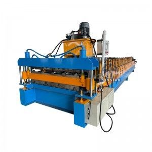 “Ironstar 5 Rib 4 Rib Trapezoidal Sheet Double Deck Roll Forming Machine 2 Layer Metal Roofing Sheet Equipment”