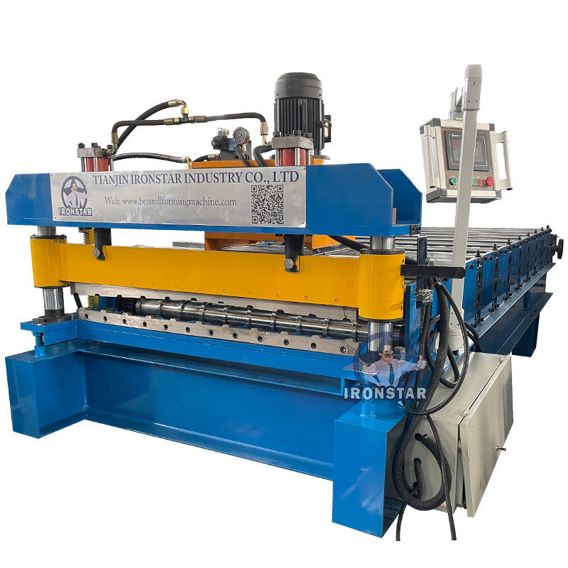 T8 C8 Trapezoidal Roll Forming Machine 0.3mm-0.6 mmProfile Sheet Making Machine