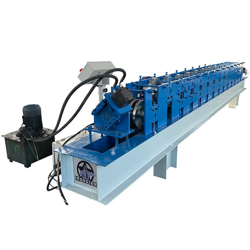 41*75mm U Guide Rail Rolling Shutter Making Machine Customized Feeding Width