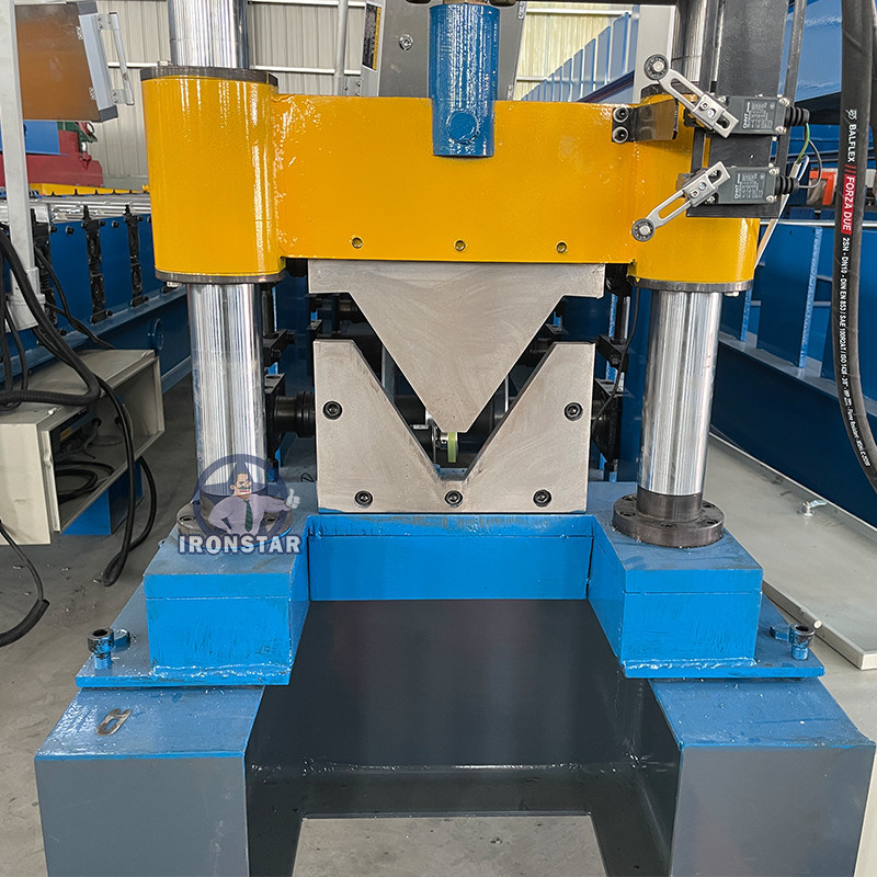 Touch Screen PLC Automatic Valley Tray & Ridge Cap Roll Forming Machine Metal Roof Capping Profile Making Equipment