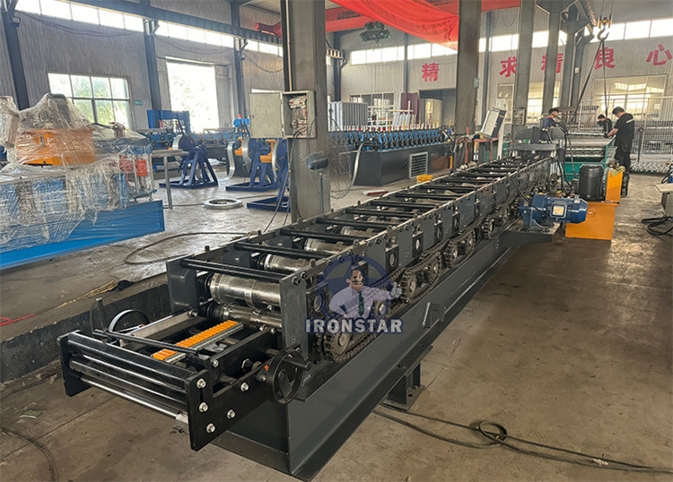 “312 Model Ridge Cap Roll Forming Machine Metal Roof Capping Profile Making Machine For Romania Roofing Construction”