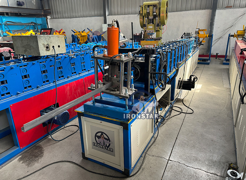 “South Korea Market J Channel Bracket Roll Forming Machine Greenhouse Frame Bracket Forming Equipment Greenhouse J Channel Profile Making Machine”