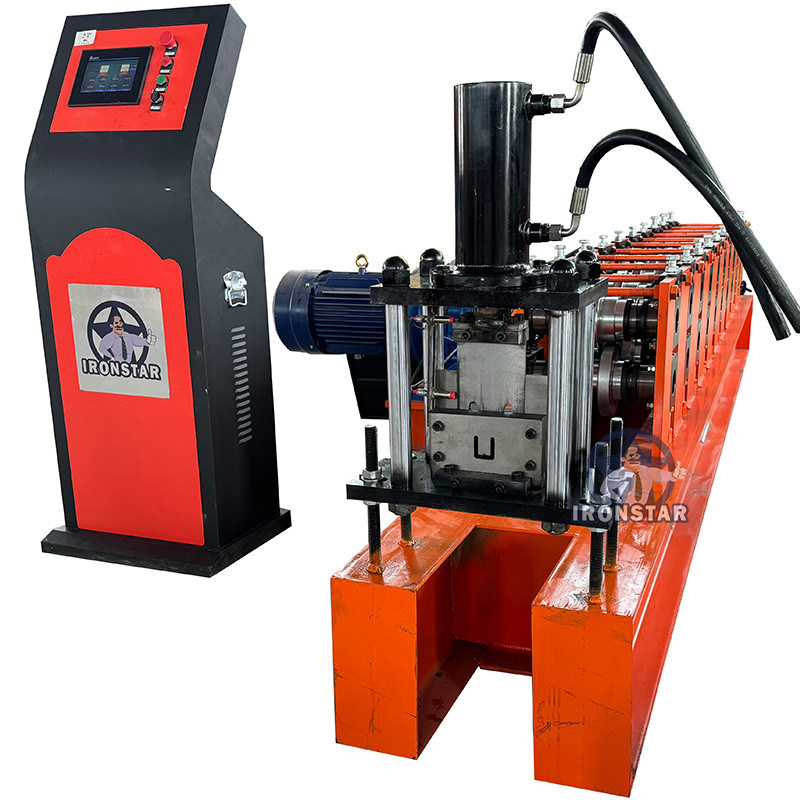 “Russia Popular 32×25mm UPurlin Roll Forming Machine Cold Roll Forming U Profile Purlin Production Line High Precision 32*25mm U Purlin Roll Forming Machine Steel Structure U Profile Making Machine S”