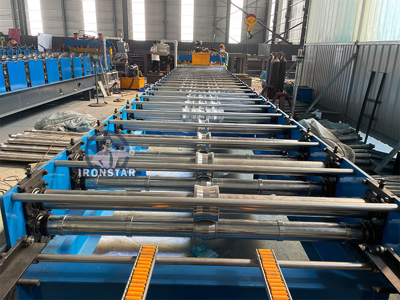 “C18 Profile Metal Roof Roll Forming Machine | Custom for Azerbaijan High Speed C18 Trapezoidal Roll Forming Machine for Azerbaijan Market ”