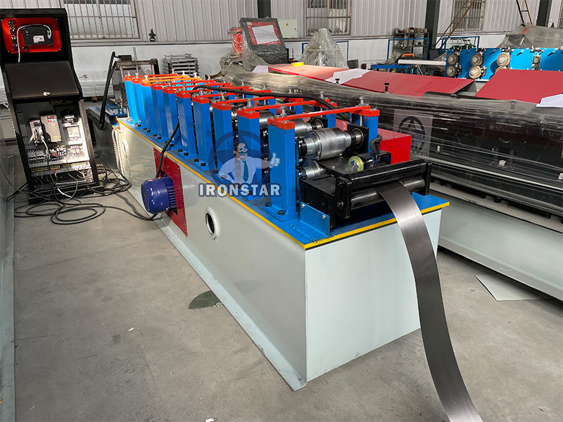 “Factory Direct Supply Omega Profile Roll Forming Machine For Israel Construction Project Top Hat Roof Batten Purlin Making Machine”