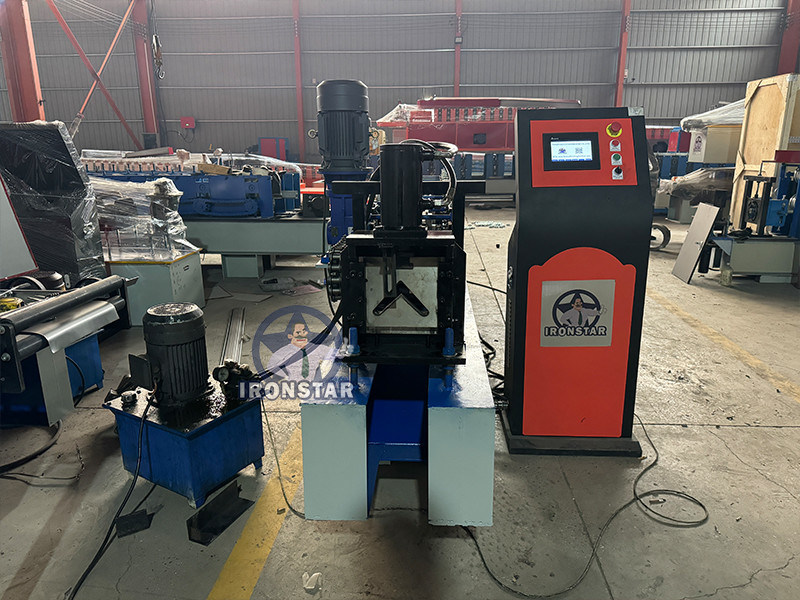 “12GA Galvanized Steel V Shape Corner Bead Roll Forming Machine 1.5-3 Inch Sizes For USA Drywall Contractors”