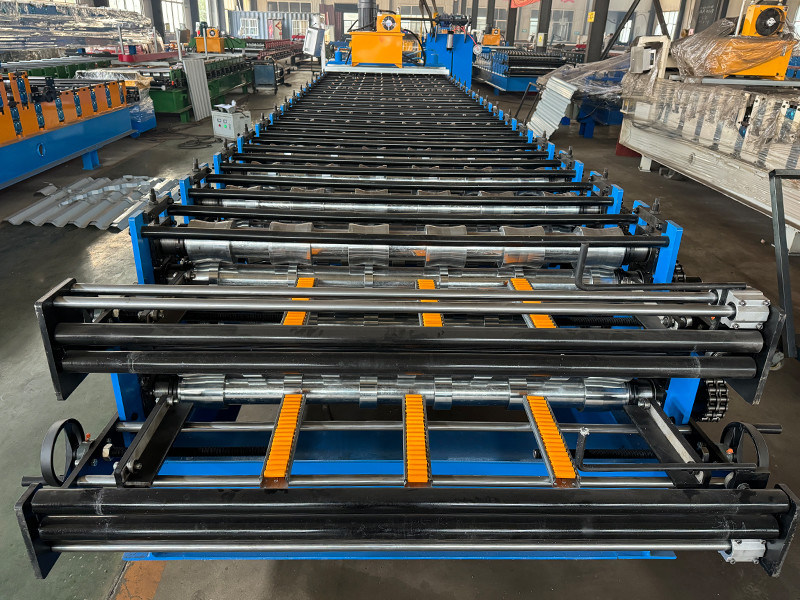 “USA Market Popular 6 Rib & 6 Rib Trapezoidal Sheet Double Layer Roll Forming Machine Dual Layer Galvanized Steel Roof Wall Panel Making Equipment”