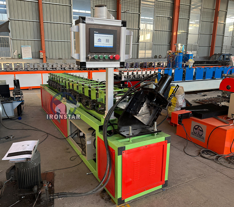 USA Special 1.5-3 Inch 12 Gauge Angle Bead Roll Forming Equipment Galvanized Steel Corner Guard Profile Forming Machine Wall Corner Protector Making Machinery For North America