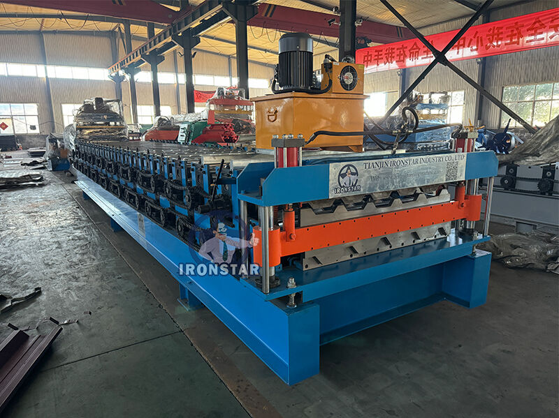 “European Standard Double Layer Roll Forming Machine 5 Rib & 6 Rib Trapezoidal Sheet CE Certified for Hungary pezoidal Sheet CE Certified for Hungary ””